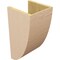 Ekena Millwork 10"W x 10"D x 20"H Wide Durham Rough Cedar Woodgrain TimberThane Corbel, Primed Tan CORUR10X10X20DURRCPR - alternate 5